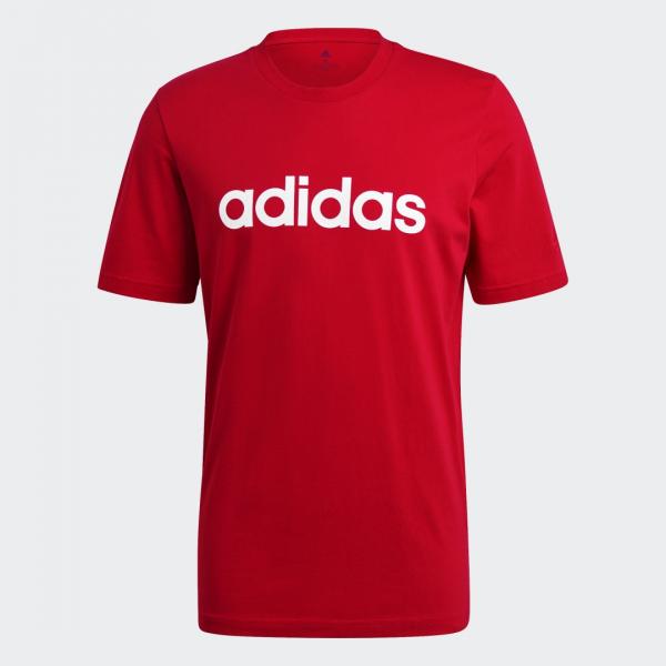Essentials Embroidered Linear Logo Tee
