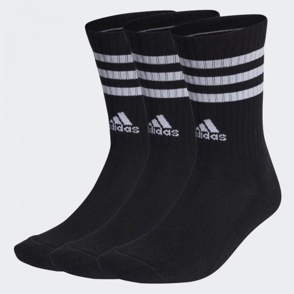 3-Stripes Cushioned Crew Socks 3 Pairs