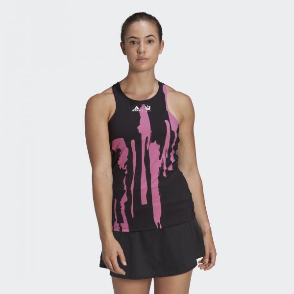 Thebe Magugu Tennis New York Y-Back Tank Top