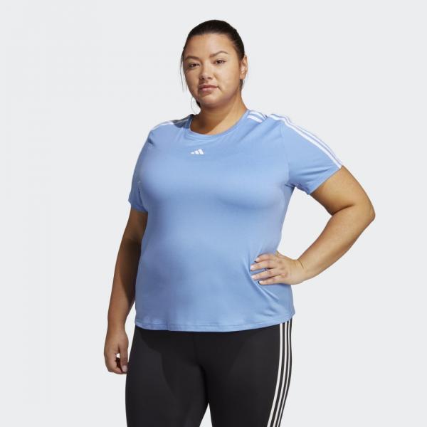 AEROREADY Train Essentials 3-Stripes Tee (Plus Size)