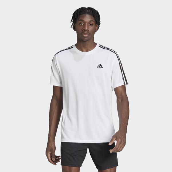 Train Essentials 3-Stripes Training Tee