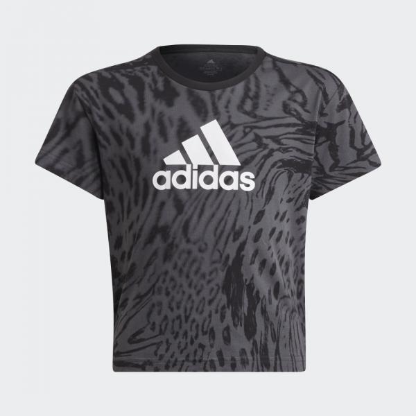 Future Icons Hybrid Animal Print Cotton Regular Tee