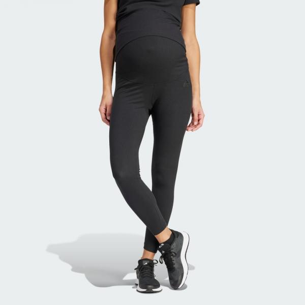 Legginsy Ribbed High-Waist 7/8 (Maternity)