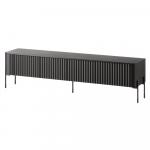 Szafka RTV czarna mat 190 cm Aria