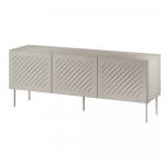 Szafka RTV beżowa mat 150 cm Linea