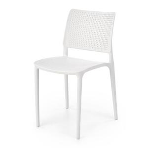 Krzesło ogrodowe K514, 42 x 55 x 79 cm, białe