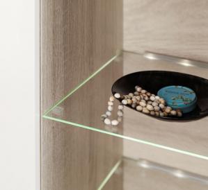 Oświetlenie 2 LED białe High Glossy Furniture