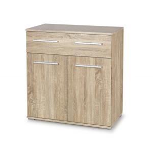 Komoda z drzwiami i szufladami dąb sonoma mat 40 cm Lima