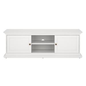 Szafka RTV biała mat 149 cm Paris