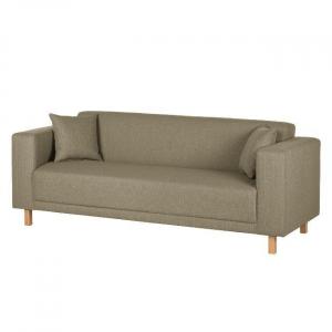 Sofa 3-osobowa tapicerowana cappuccino Sampras