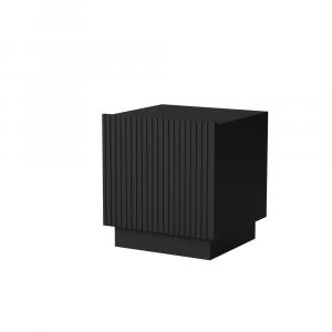Komplet szafek nocnych czarny mat 45 cm Ardea