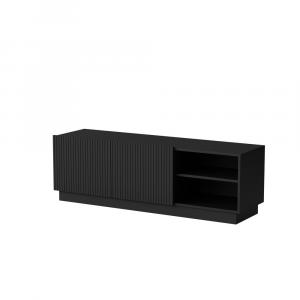 Szafka RTV czarna mat 150 cm Ardea