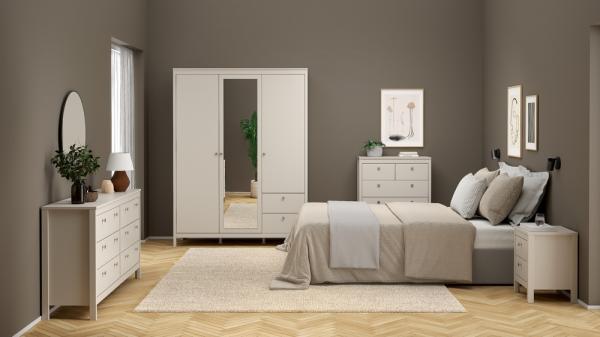 Komoda z szufladami kaszmir mat 159 cm Madrid