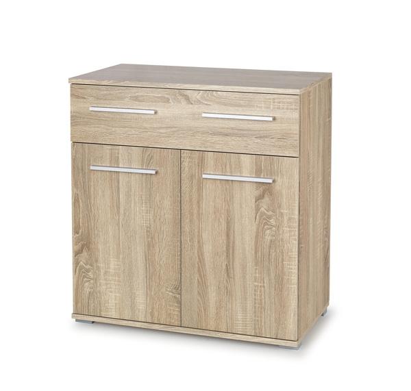 Komoda z drzwiami i szufladami dąb sonoma mat 40 cm Lima