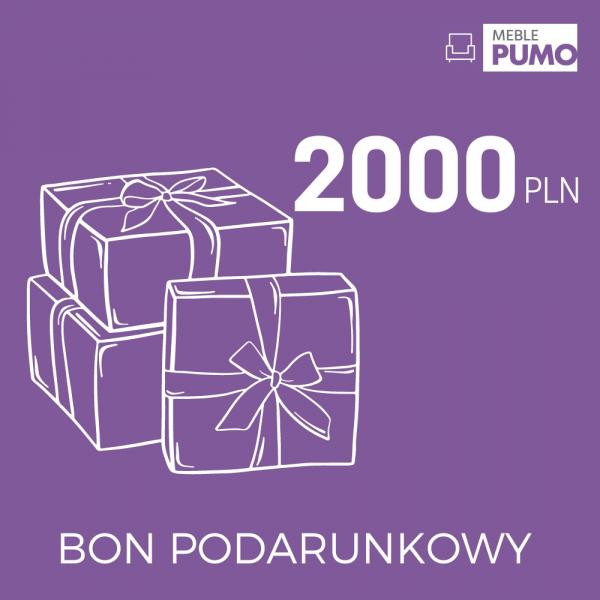 Bon podarunkowy 2000 zł