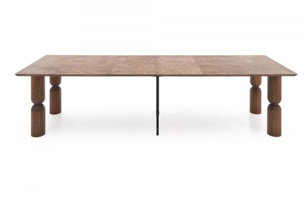 Stół rozkładany Melton 200-300 x 101 cm jasny orzech