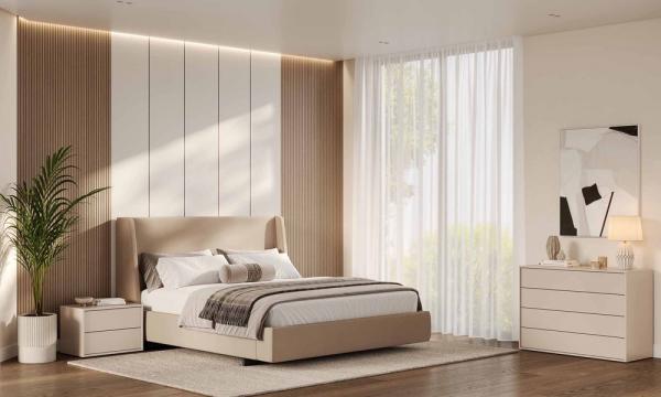 Komoda z szufladami kaszmir mat 110 cm Bruno