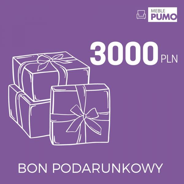 Bon podarunkowy 3000 zł