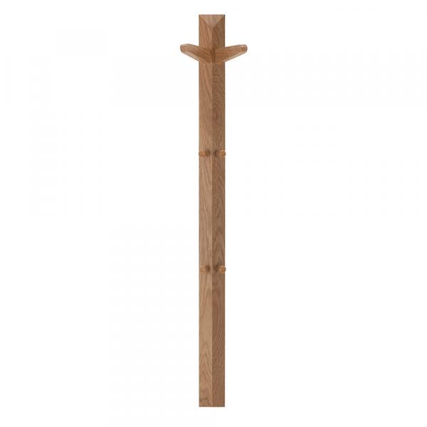 Wieszak ścienny wąski dąb 120 cm Soline
