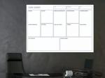 Tablica suchościeralna lean canvas 100