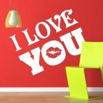 I love you 1714 szablon malarski