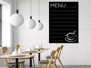 Tablica magnetyczna kredowa menu 21