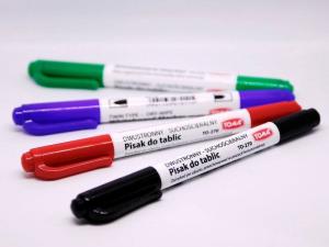 Marker dwustronny suchościeralny różne kolory Toma TO-270