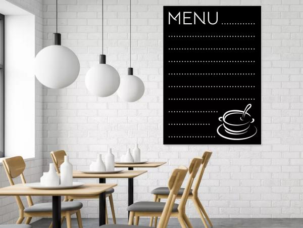 Tablica magnetyczna kredowa menu 21