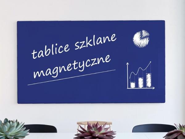 Tablica szklana magnetyczna dowolny kolor ral- 200x100cm