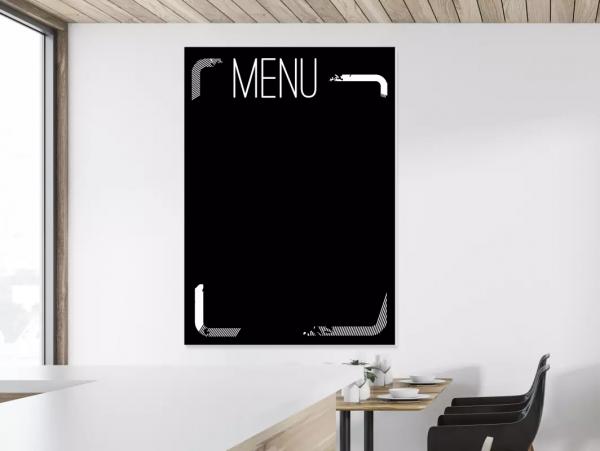 Tablica magnetyczna kredowa menu 11