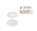 Podkładki izolujące 3mm – komplet do izolowania zamocowania ø 3mm, od metalowego lub szklanego miejsca jego posadowienia.