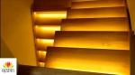 Oświetlenie schodów - zestaw angielski - 13 schodów