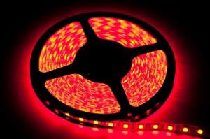 Taśma LED 5m SMD 3528 150 diod/5m - czerwona - wodoodporny SY