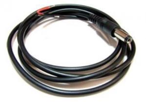 Wtyk - DC 2,1 x 5,5 mm - z przewodem