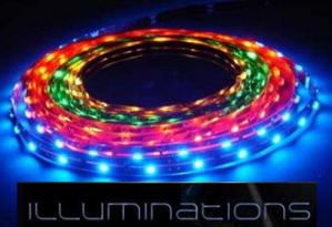 Ledy kolorowe taśma - RGB 5m SMD5050 300/5m wodoodporna - pasek led