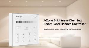 MILIGHT - 4-Zone Brightness Dimming Smart Panel Remote Controller - B1