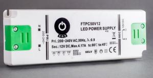Zasilacz 50W - FTPC wewnętrzny - 12V