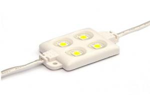 Moduł LED - SMD5050 4 diody - wodoodporny biała neutralna SY