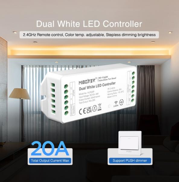 Kontroler taśm LED CCT MiLight - FUT035P - 20A