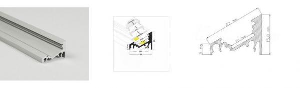 Led profil aluminiowy - 60 stopni