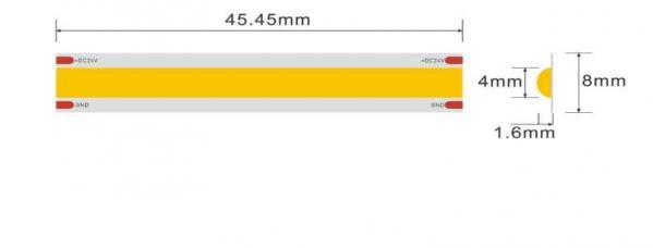 Taśma LED COB NEON 2640 / 24 VDC IP66