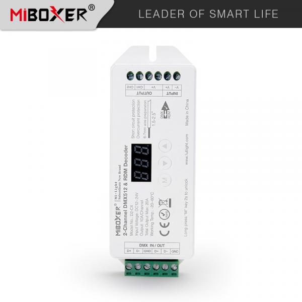 DMX 512 D2-CX 2-Channel Constant Voltage DMX512 & RDM Decoder