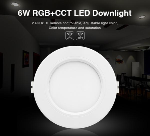 FUT068 6W RGB+CCT LED Downlight - MiBOXER