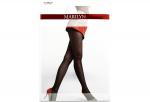 Allure K03 MARILYN rajstopy w paski z czerwonym sercem