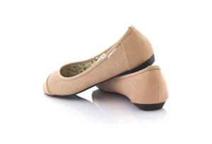 Baletki, balerinki Dziurki Pink Y6623A