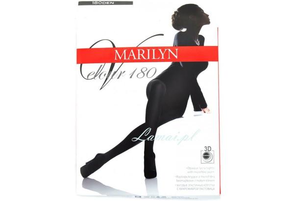 Velour 180 den MARILYN rajstopy