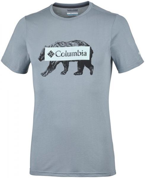 T-Shirt męski COLUMBIA Box Logo Bear EM0745021