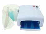 Zestaw do manicure hybrydowego lampa UV 36W