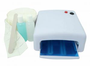 Zestaw do manicure hybrydowego lampa UV 36W