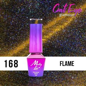 LAKIER MOLLY LAC CAT EYE GLAMOUR FLAME 5ml nr 168